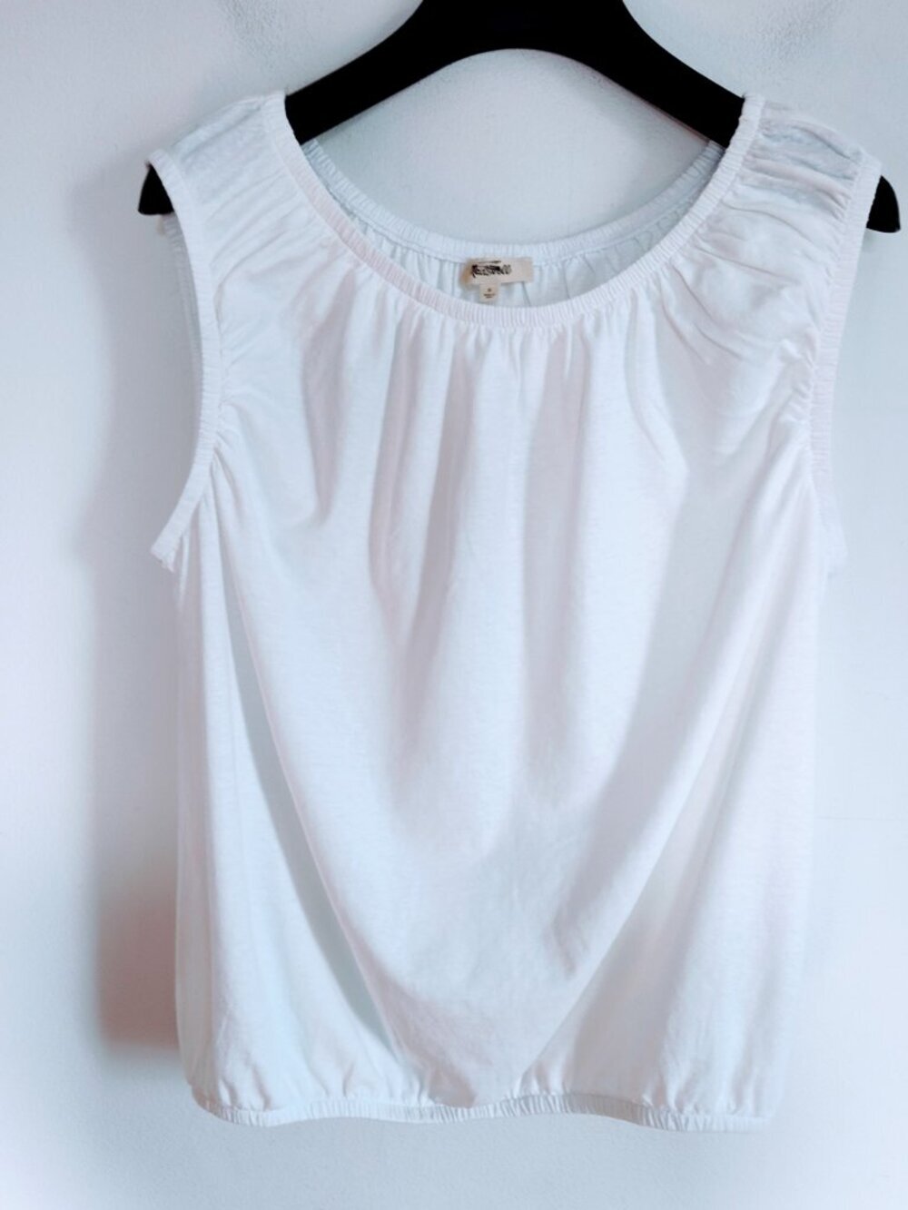 Madewell White Bubble T-Shirt
